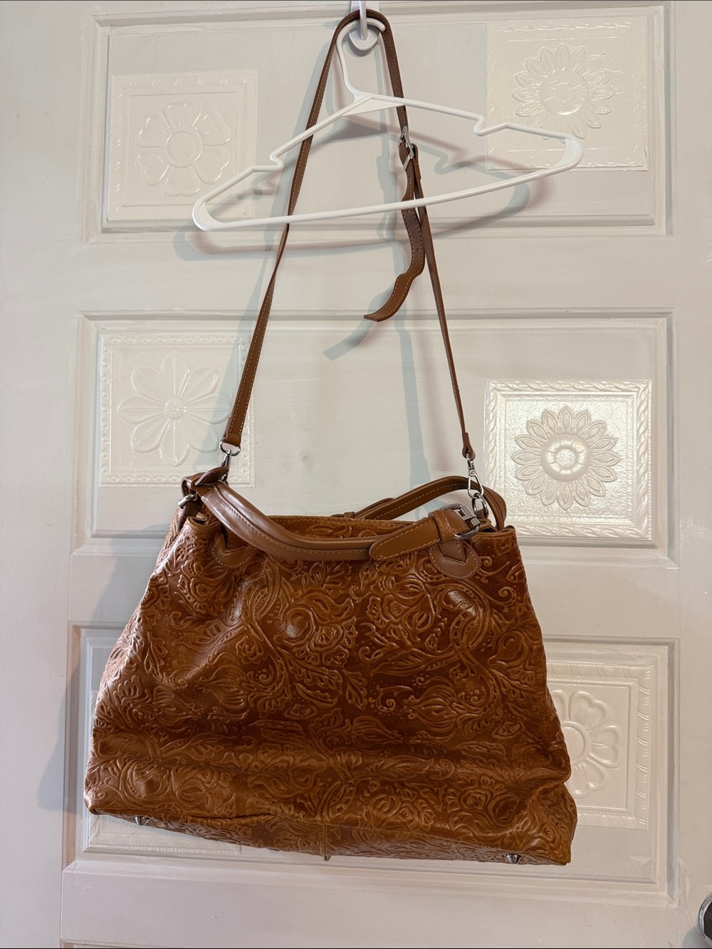 Large Isadora leather bag. Very large. Very nice condition.